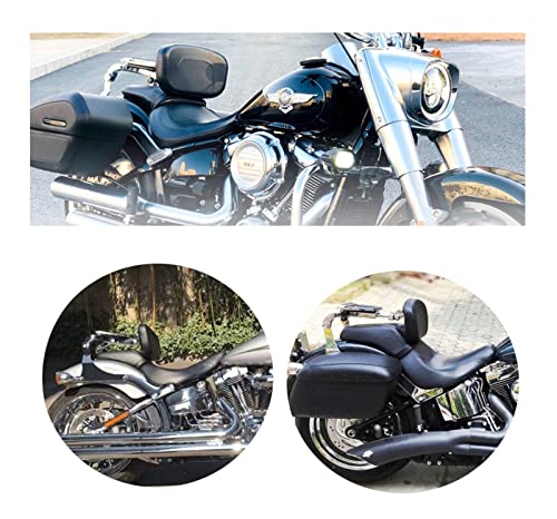 Coussin protection siège passager dossier moto Harley Softail FLSTC Heritage custom
