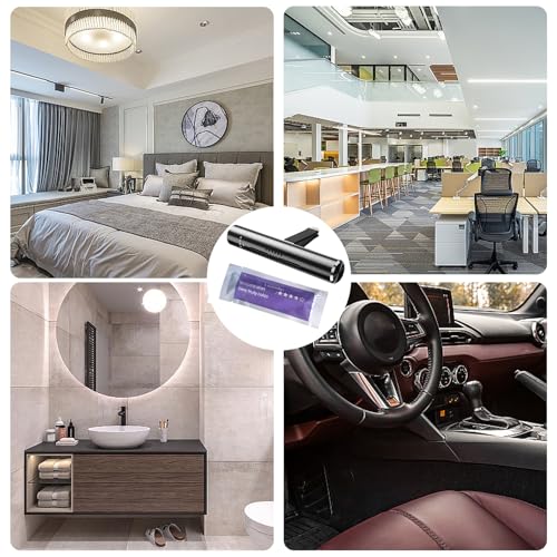 25 Stück Autoduft Set, Auto Duft Innenraum Lufterfrischer Auto Diffuser mit 24 Duftstäbchen für Autos Lüftungsgitter und Klimaanlage, Geruchsbeseitigung und Automatische Duftverteilung