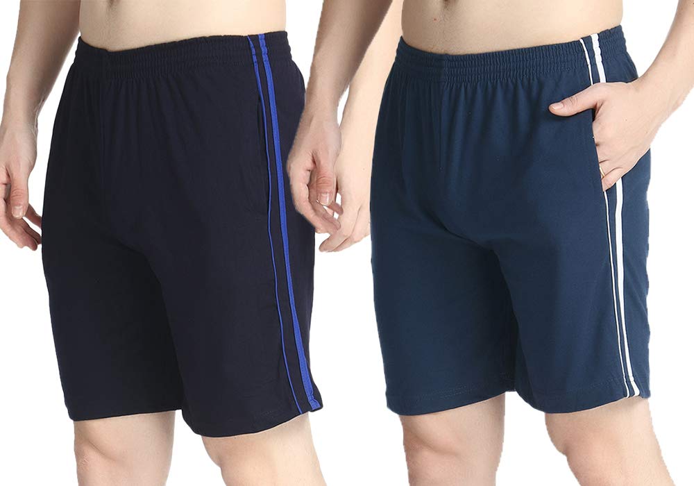 MRD DESIGNER HUB Mens Regular Shorts (Free Size from 28" to 34" Waistline)