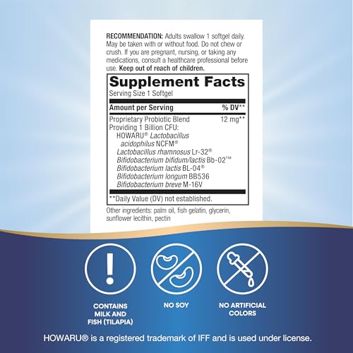Nature's Way Complete Probiotic Pearls,Supports Digestive Balance*,1 Billion Live Cultures,Supplement for Men and Women,No Refrigeration Required,30 softgels,(Pack of 2) - image 4