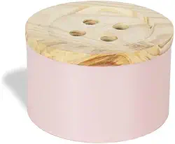 caixa costura botão