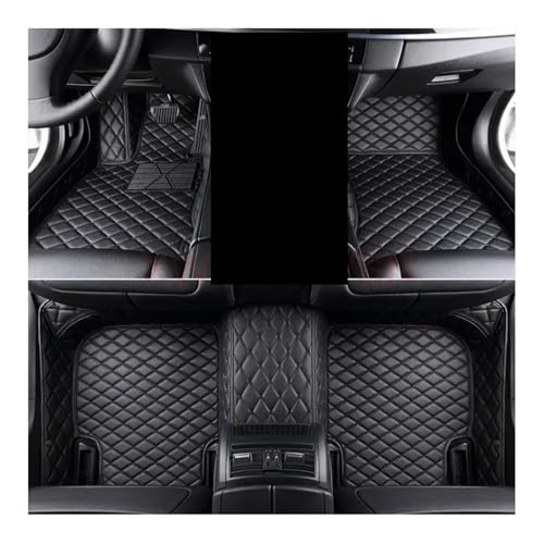 Tapis de sol de voiture Benz Classe ML W166 en cuir premium à couverture complète intérieure