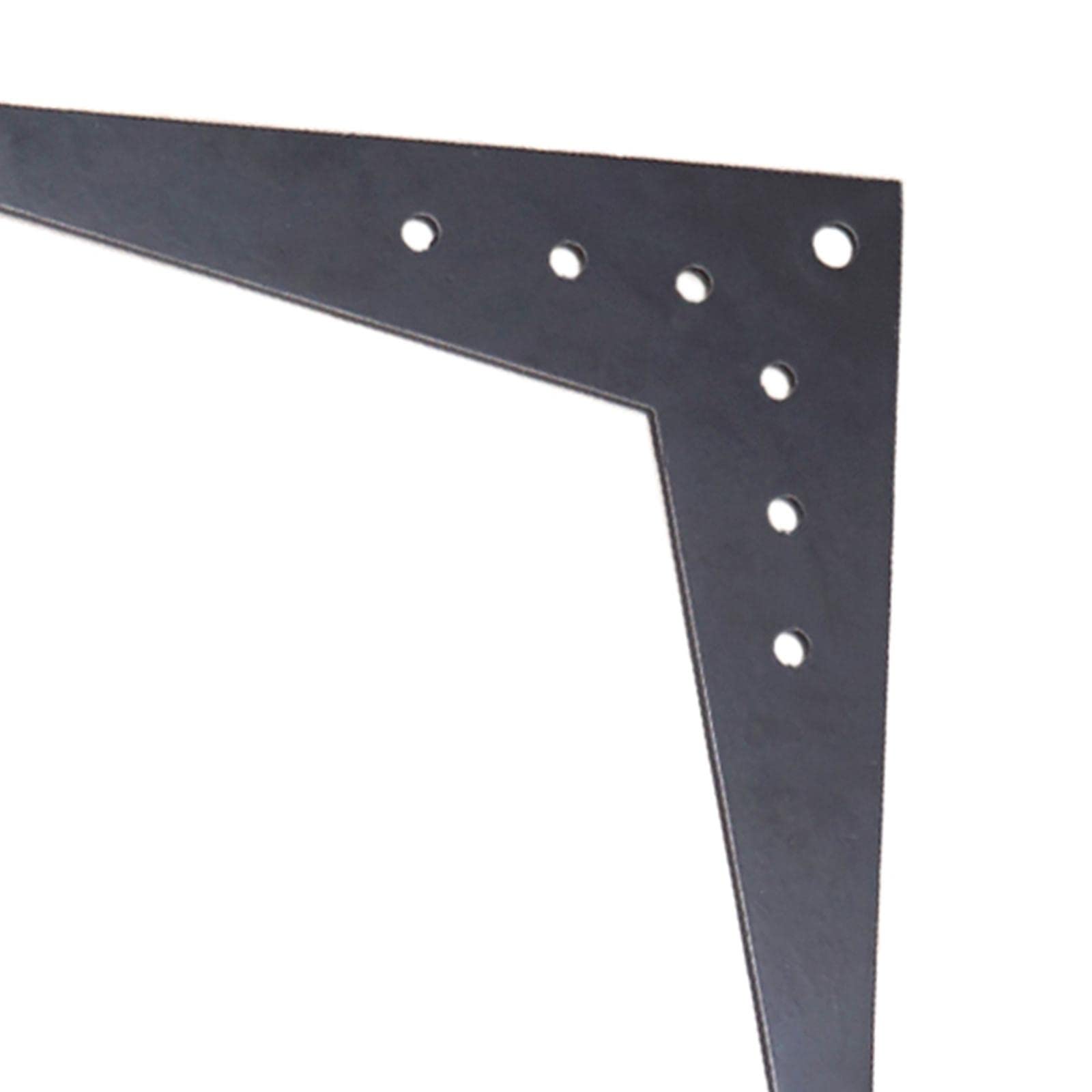 flying Style Guitar Tailpiece with Screws,Musical V Style Guitar Bridge Tailpiece for Electric Guitar Players, Black