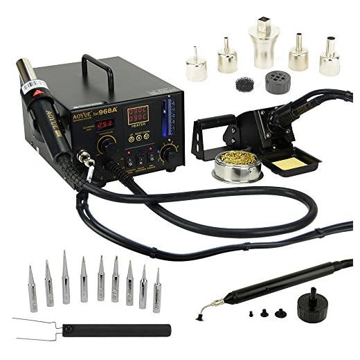 Aoyue 968A+ SMD Digital Hot Air Rework Station