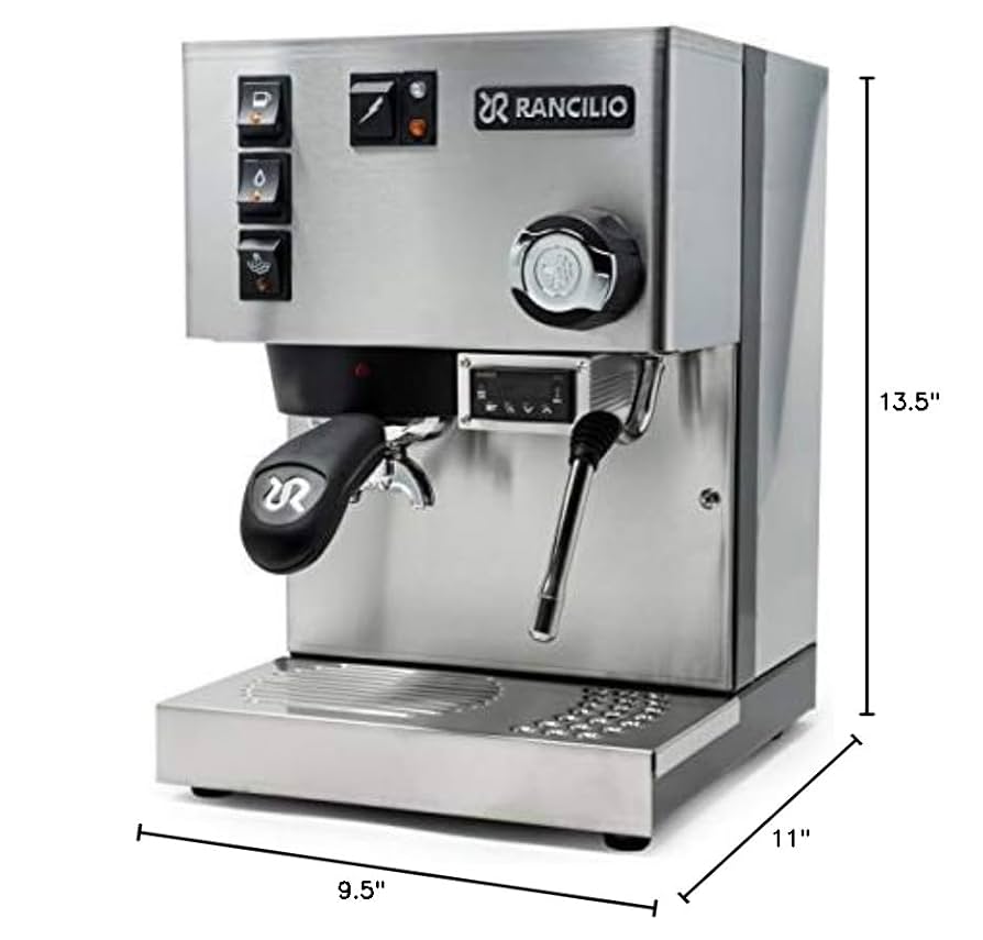 Rancilio エスプレッソマシン ステンレス Amazon.com: Rancilio Silvia Espresso Machine, Stainless
