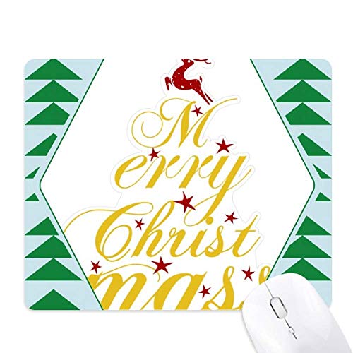 Tapis de souris green pine tree idéal pour votre bureau de Noël