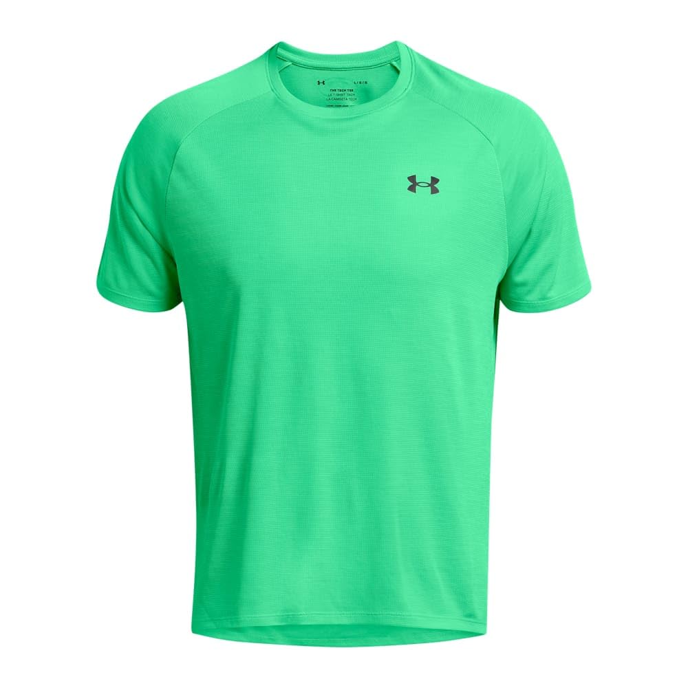 Under Armour Men's Tech Textured T-Shirt in Green