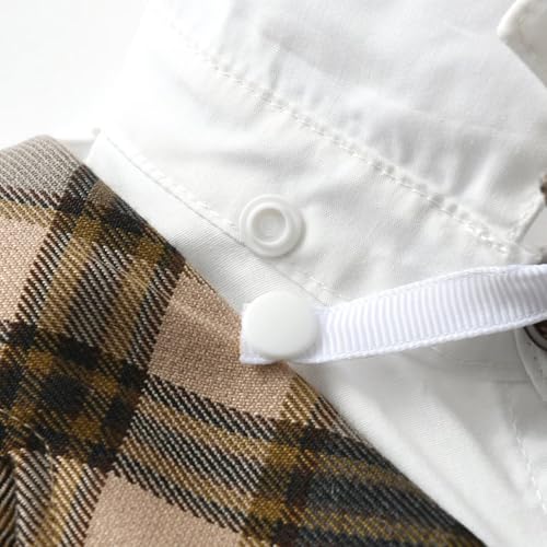 PureMilk Toddler Boy's Fake Vest Gentleman Outfits Suit 3 Piece Clothes Sets 6M-4 Years4