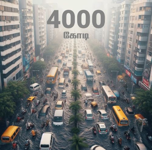 4000 கோடி: (தமிழ்நாட்டின் தலைநகரை புரட்டிப் போட்ட மழை வெள்ளம்) (Tamil Nadu Political History) (Tamil Edition)