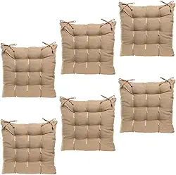 Kit Assento Futon Oxford Liso 40cmx40cm 6 Peças(Chino)