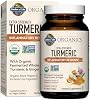 Garden of Life Organics Cúrcuma Fuerza Extra Respuesta Inflamatoria 60 Tabletas - 100mg Curcumina (95% Curcuminoides) Pimienta Negra, Probióticos, Suplemento Herbal Orgánico No-GMO Vegano Sin Gluten Tabletas 60 Count (Pack de 1) 2