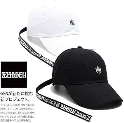 Amazon Co Jp Z18ps01 ゼファレン Zephyren ローキャップ ボールキャップ 帽子 かっこいい Cap 刺繍 ロングストラップ アメカジ 正規品 01 白 Fサイズ 男女兼用 ファッション