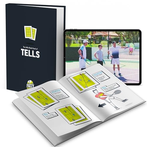 The Little Black Book of Tells - Master Tennis Anticipation, Strategy & Tactics with 52 Tells and Video Access - Learn Essential Tips and Insights on Ball Prediction for Poaching, Alley & Lob Coverage