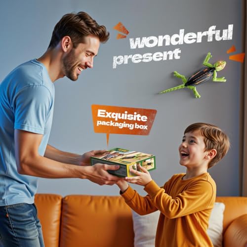 Gecko teledirigido trepa paredes para animar las fiestas de cumpleaños infantiles 5