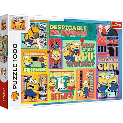 Trefl Despicable Me 4 Colourful Puzzle Cover