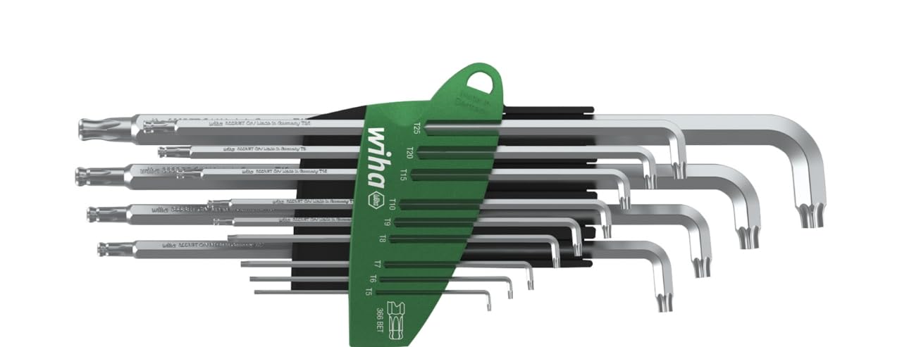 Wiha - Juego de llaves Allen en soporte ProStar SB366Z ProStar 13tlg Titansil; Torx