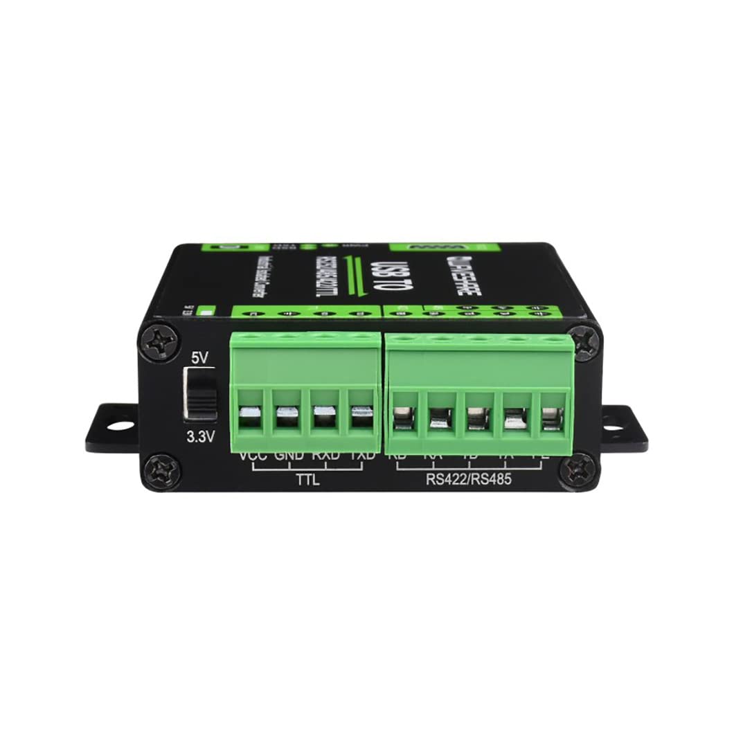 Convertitore USB di grado industriale a RS232/485/422/TTL a bordo FT232RNL Supporto Mac Linux Android Windows 11 10 8.1 8 7 Protezione multipla