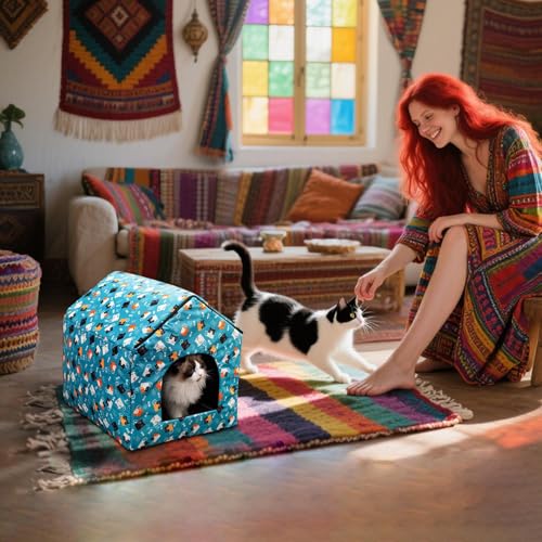 Maison portable pour chat et chien idéale salon et terrasse - 3