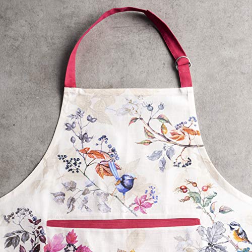 Maison d' Hermine 100% Cotton Apron for women with Pocket Kitchen Chef Autumn Apron for Men Cooking Gardening Server Waitress Maid - Image 2