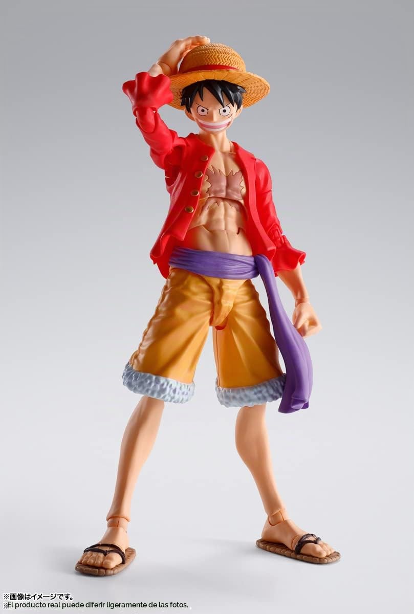 TAMASHII Nations - Figura de acción de One Piece Monkey.D.Luffy - Rai en Onigashima, Bandai Spirits S.H.Figuarts