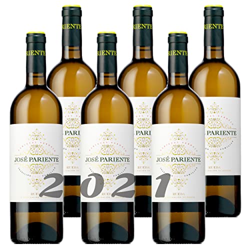 Verdejo Weißwein Jose Pariente Verdejo 2020 (6 x 75 cl.) - Spanicher Weißwein D.O. Rueda - Verdejo Wein aus Spanien Cover