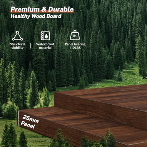 Bureau d'ordinateur minimaliste en bois massif avec support écran pour PC - 6