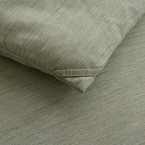 Nexhome King Size Comforter Set 3 Pieces, 100% Soft Washed Microfiber Lightweight Bedding Comforter Sets, Green Cationic Dyeing Bedding Comforter With 2 Pillow Shams For All Season (King, Green) #TOP3