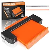 Medidor de Contorno de Plástico, RATEL Calibre de Perfil de Regla de Medición con Luces, Duplicador de Contorno para Medición Precisa para Herramienta de Marcado de Madera (5 pulgadas /120 mm)