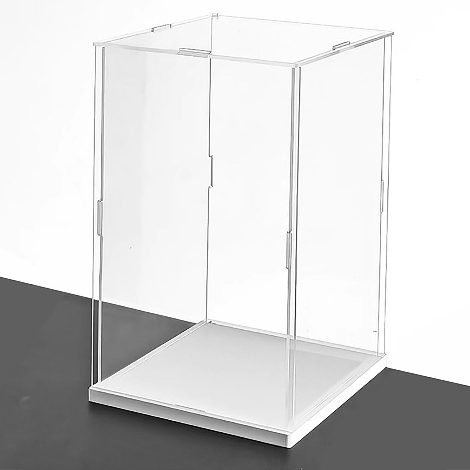 Vitrine Acrylique Cube Transparent 70x70x70 Cm - Boîte Anti-Poussière Pour Modèles Réduits, Voitures Collection, Figurines
