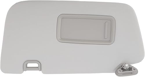 Visera solar para automóvil, conjunto de visera solar izquierdo del lado del conductor gris 92011FG032ME repuesto para Subaru Impreza 2008 a 2014
