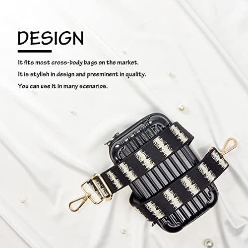 Image of Adjustable Handbag Strap Wide Purse Strap Replacement Shoulder Crossbody Bag Strap