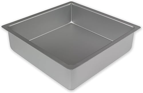 Miniatura 2 de PME Bandeja para hornear de aluminio profesional, cuadrada 10 x 4,