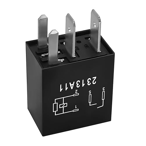 Miniatura 4 de Relé 8T2T-14B192-AA (juego de 2), relé automotriz de 4 pines de 12 V CC  Reemplazo OEM confiable, compatible con vehículos Ford seleccionados
