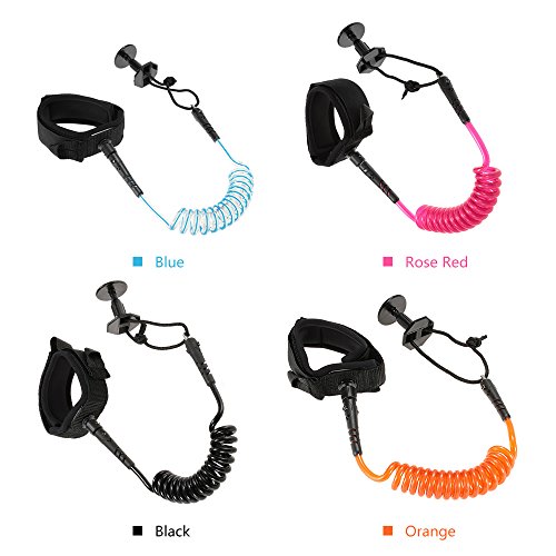 DECDEAL Surfar cabo em espiral Leash Corpo Conselho Bodyboarding pulso tornozelo com Leash plug