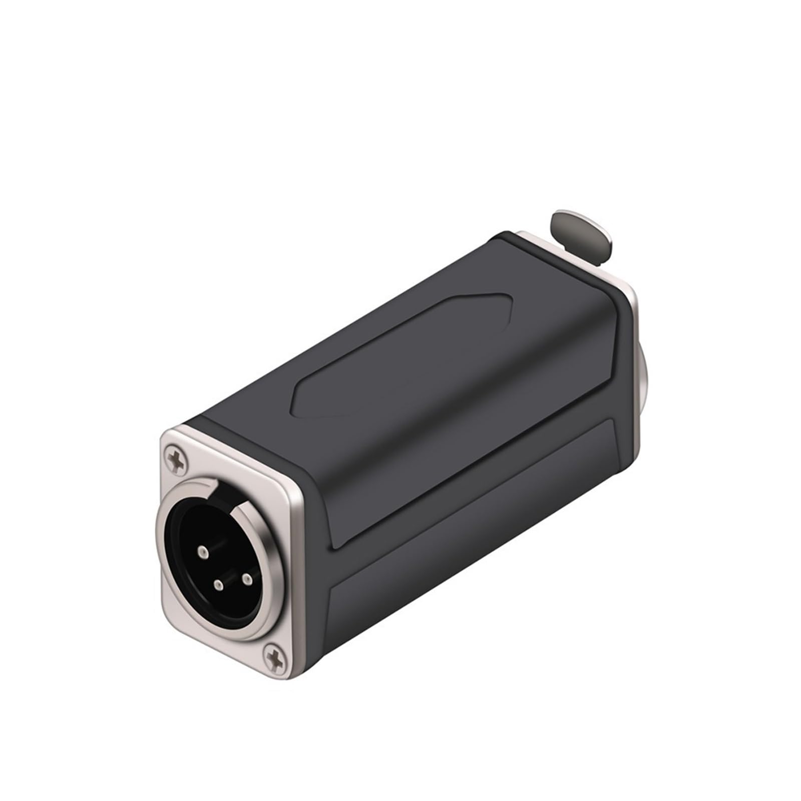 10 x 3-poliger XLR-Stecker, männlich auf männlich/weiblich auf weiblich/männlich auf weiblich, Chassis-Panelmontage, Steckdosen-Kupplung, Verlängerungsadapter (Metall-Buchse, F-01)