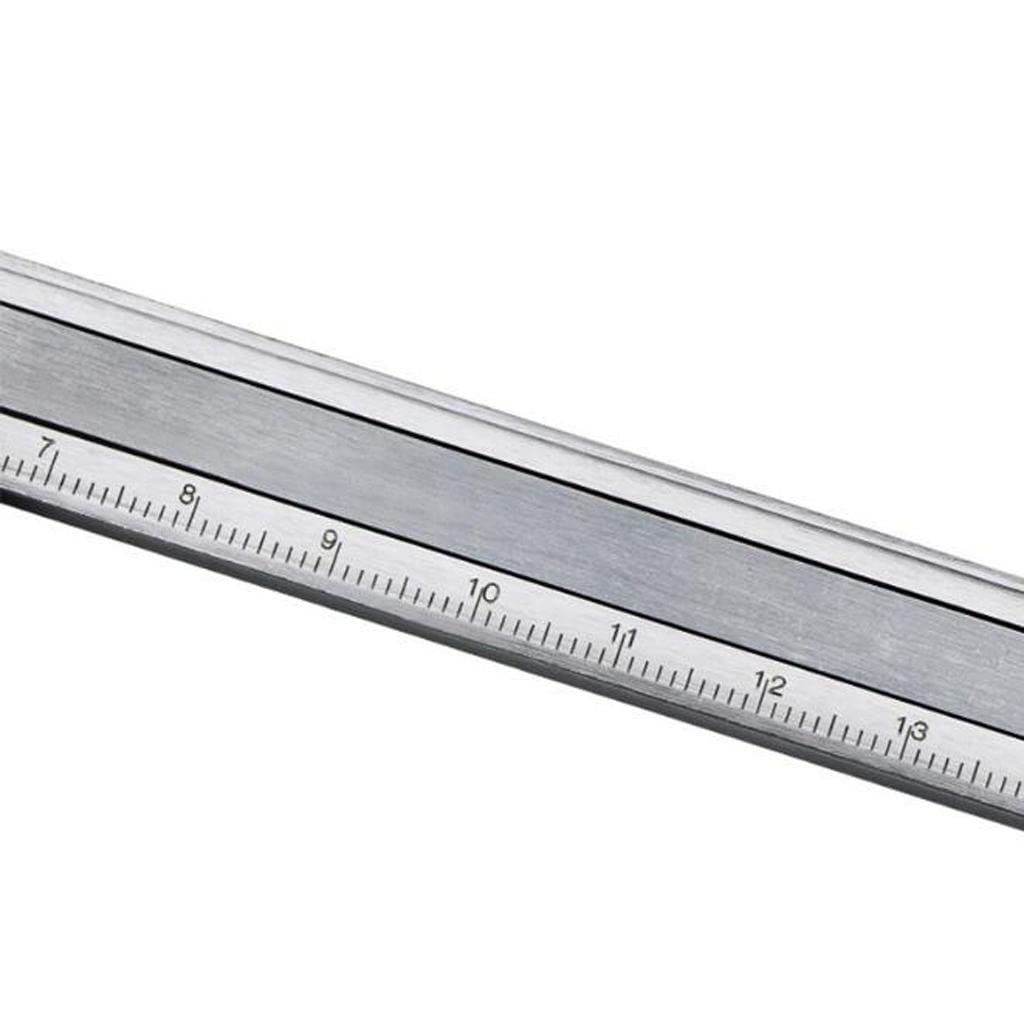 Calibrador Vernier de Marcador con Sonda para Profundidad Y de Fácil Lectura Acero Inoxidable Y Portátil Adecuado para Mecánica Ed
