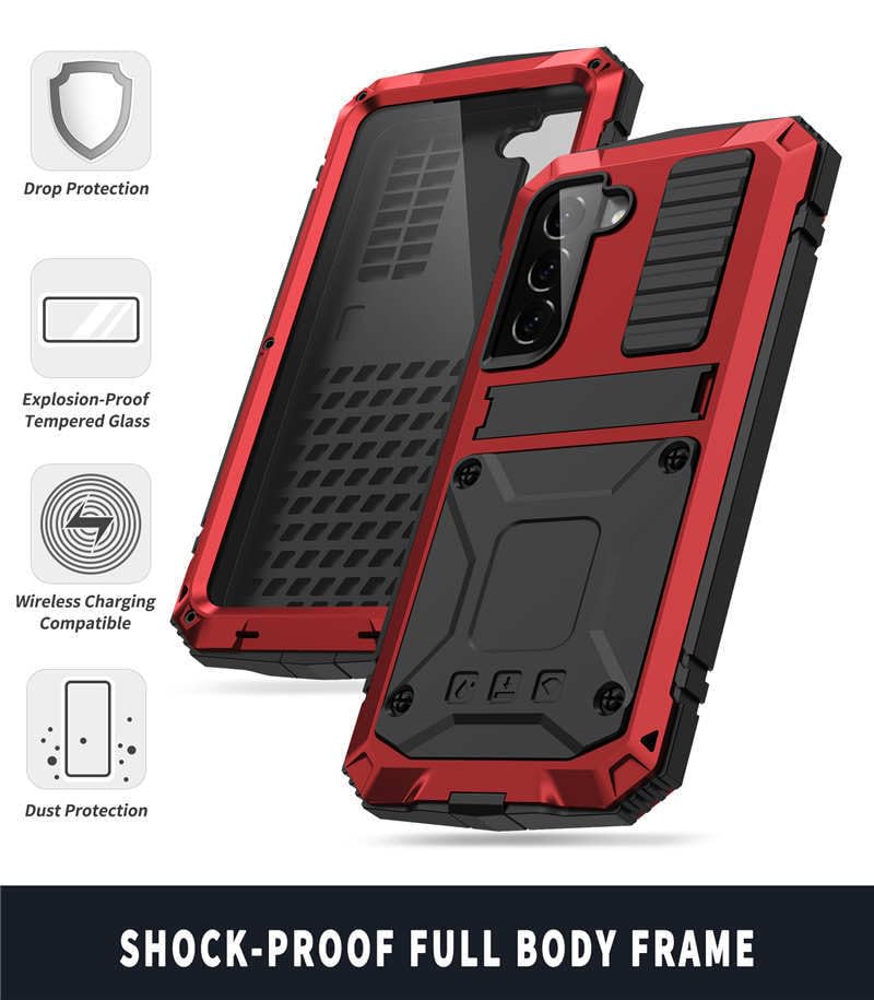 Coque Samsung S24 Ultra rouge silicone rigide idéale pour le quotidien urbain