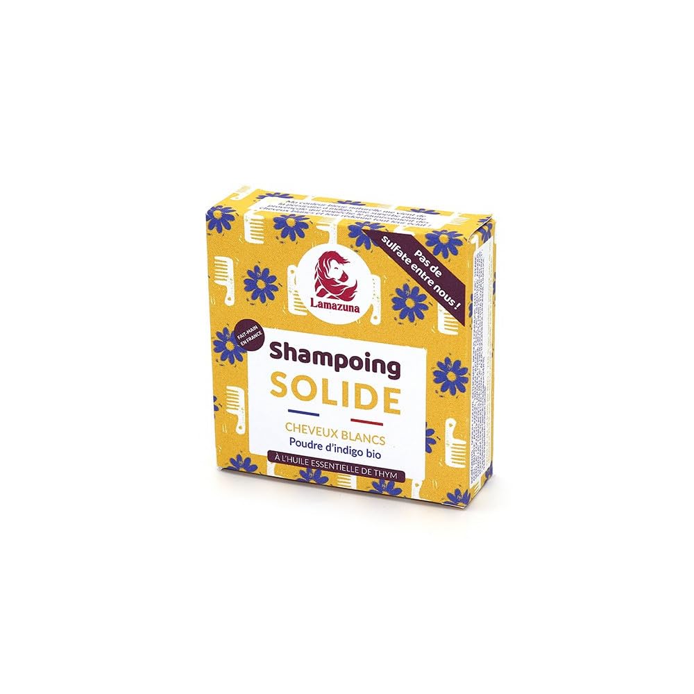 Shampoing Solid Pour Cheveux Blancs, Indigo and Chamomile, 70 ml, multicoloured, 70 g (Pack of 1) - Image 2