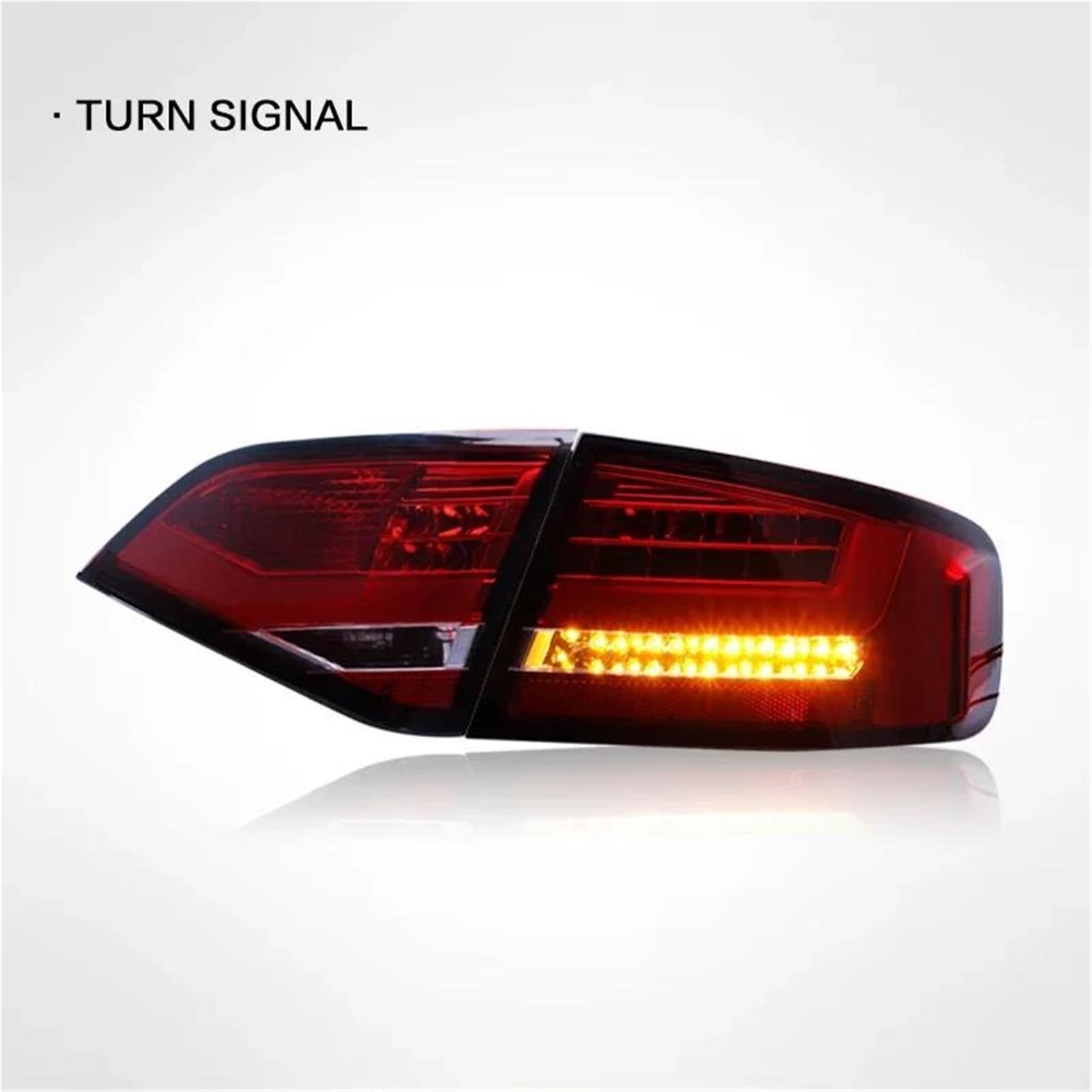 Tylne światło samochodowe Dla AUDI A4L B8 2009-2012 Akcesoria Samochodowe Światła Lampy Tylne Facelift Tylny Sygnał Motoryzacyjny HIOPILKIKG(B)
