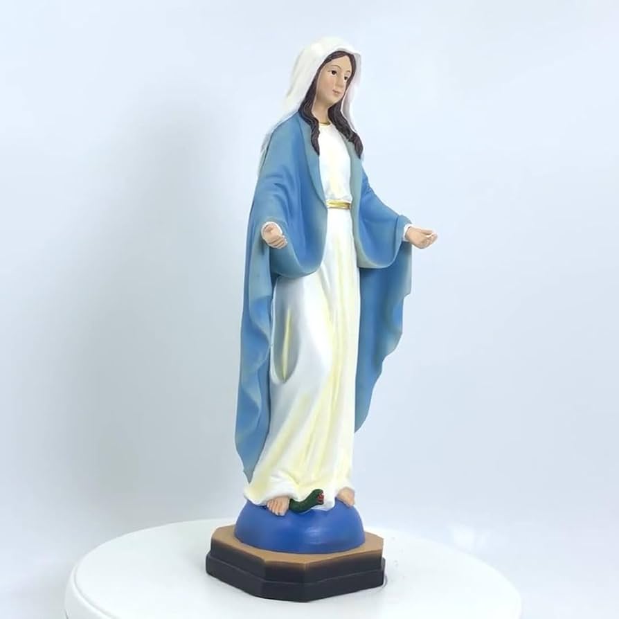 サンタマリア様 Amazon.co.jp: Lllunimon 祝せられた聖母マリアの像、樹脂の聖母