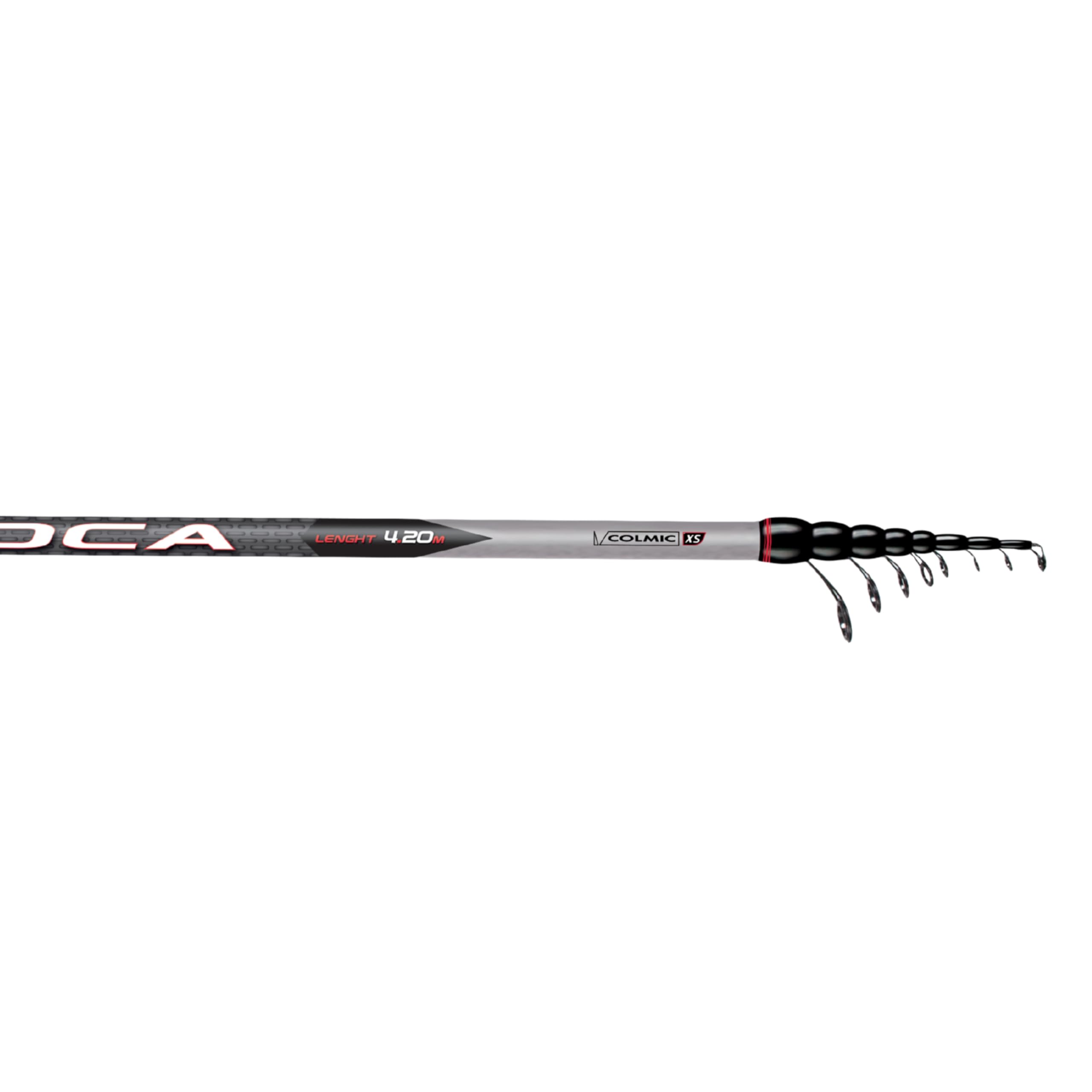 Epoca | Tele Match – Canna Telescopica Epoca per Pesca al Colpo – Azione 10-80 g, Power Karbon, Anelli XY Ultra Light, Portamulinello Integrato – 3 Misure Disponibili