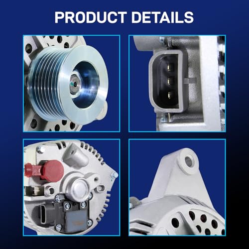 Image of BDELI 7791N Alternator Replacement New for Ford 97-01 F150 5.4 4.6L Expedition, 97-99 F250 V8 Econoline Super Duty, 97-01 E-Series E-150 E-250 E-350 Econoline, for 98-00 Lincoln Navigator 5.4L