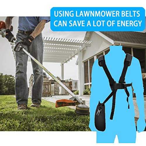 YOUSHARES - Schultergurt Gurte Doppelschultergurt Rasentrimmer Cutter Rasenmäher Trimmer Shoulder Strap Für Stihl FS Freischneider Motorsense-Schwarz