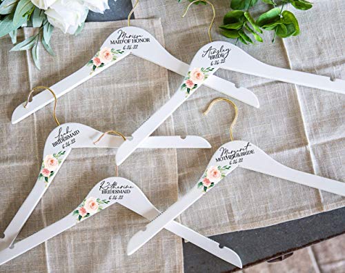 Amazon.com: Wedding Hangers with Names 