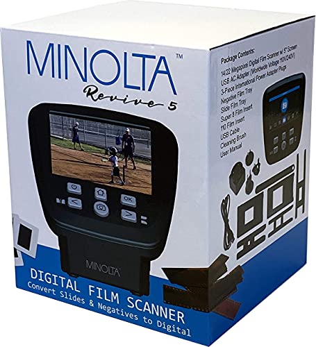 Minolta REVIVE 5 BLACK Film & Slide Scanner thumb #6