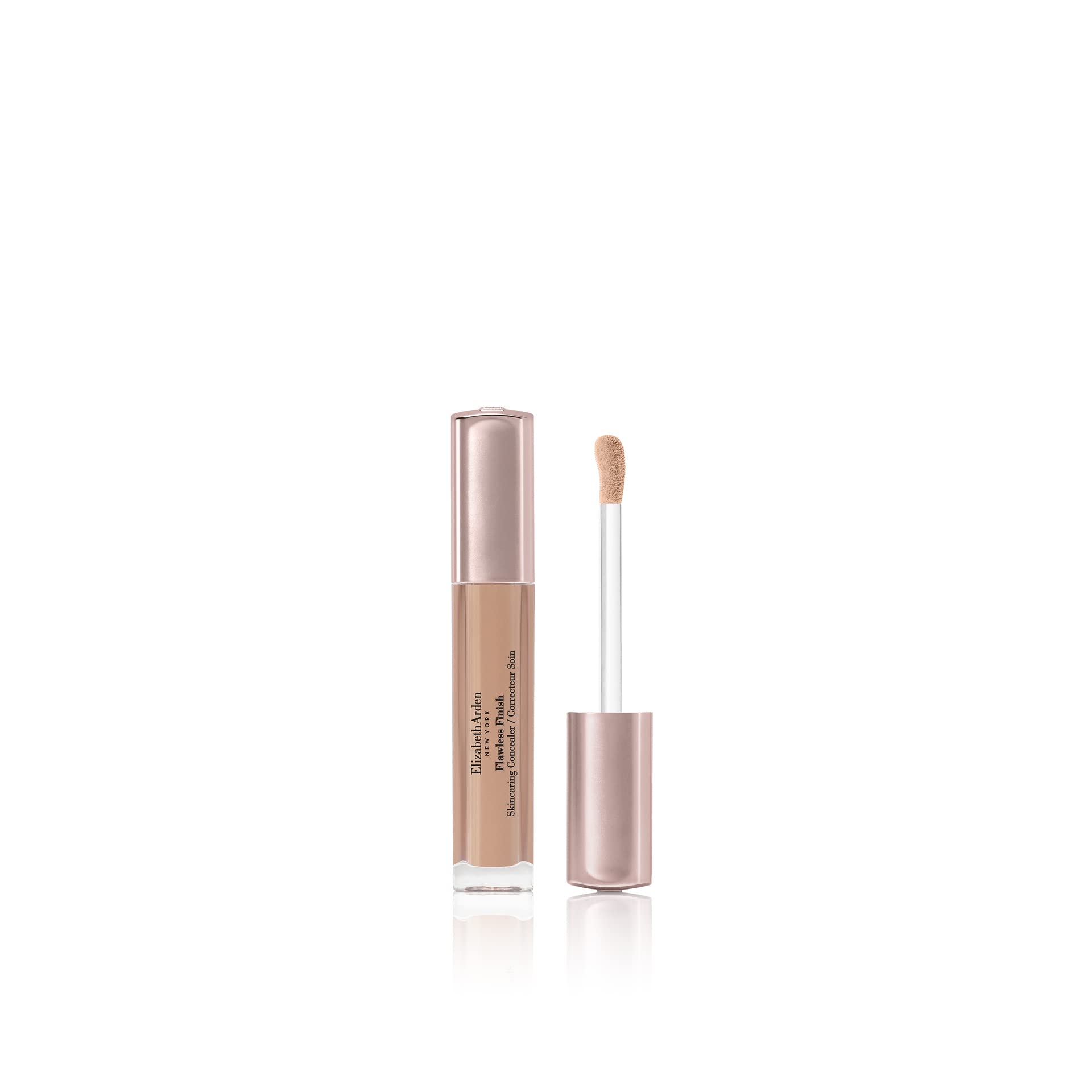 Elizabeth Arden Flawless Finish Skincaring Corrector con tratamiento, larga duración y cobertura impecable, tono 415