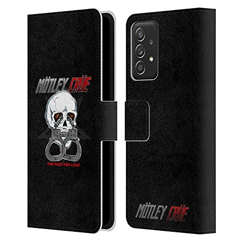 Coque portefeuille Motley Crue Samsung Galaxy A53 5G étui cuir Too Fast for Love