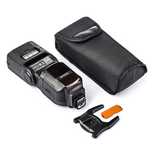 Ficha técnica YONGNUO YN968EX-RT Flash Speedlite Sincronizacion de alta velocidad TTL con luz LED para camaras Canon DSLR con difusor WINGONEER - Fernando Cortés