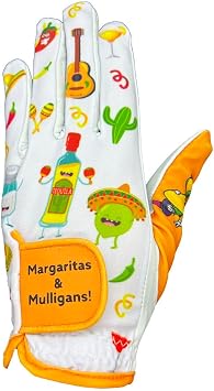Giggle Golf Womens Golf Glove - Colorful Cabretta Leather - Left & Right Hand
