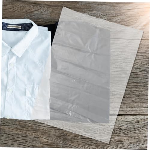 STOBAZA 10pcs Plastic Storage Bags for Clothing Garment Bags for Closet Organization for Moving and Packing and Convenient Design4